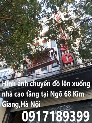 Hình ảnh thi công kéo bàn gỗ lên cao tại Thanh Xuân, Hà Nội